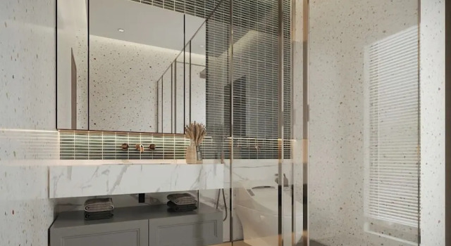 Апартаменты с 2 комнатами с балконом и с видом на город Lumière Urban Residence View Landmark 81