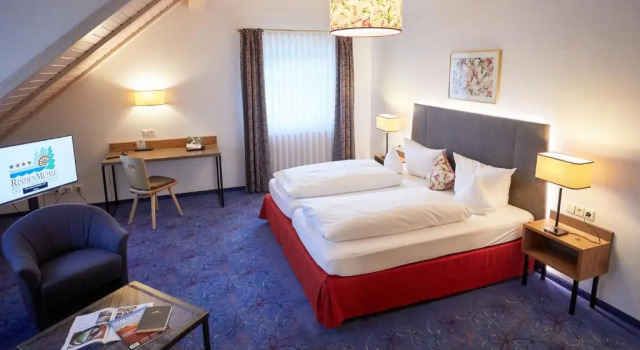 Номер Deluxe Romantik Hotel Rindenmühle