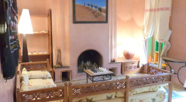 Люкс с красивым видом из окна Riad Habib