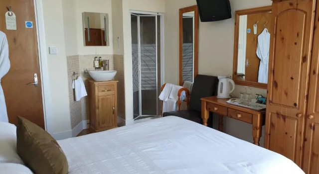 Standard dublă cameră cu balcon și cu vedere la mare The Collingdale Guest House