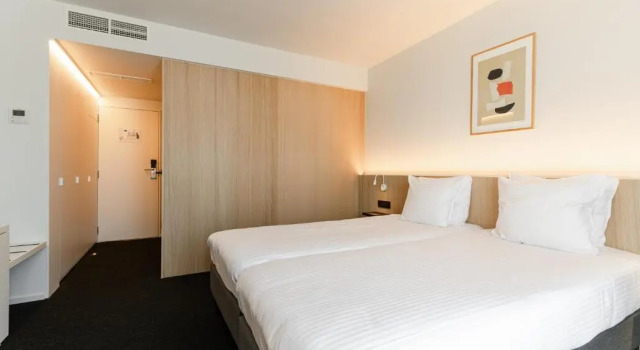 Двухместный номер Comfort с видом на город Hotel Le Bois De Bruges