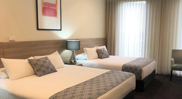 Standard- dobbelt værelse Dingley International Motel