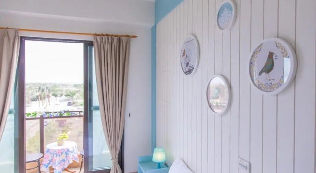 Двухместный номер Deluxe с балконом и с видом на море Stay Homestay