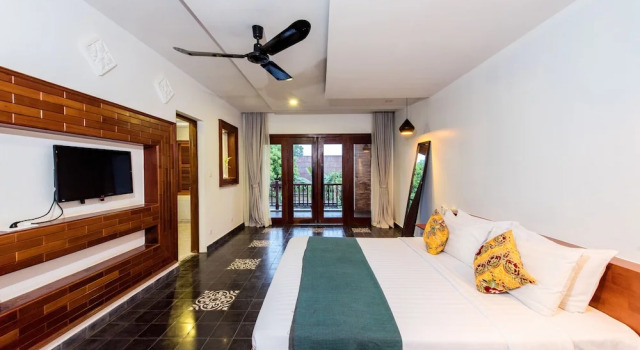 Двухместный номер Deluxe с красивым видом из окна Charming Angkor Resort & Spa