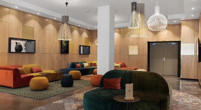 Кровать в общем номере ProfilHotels Richmond