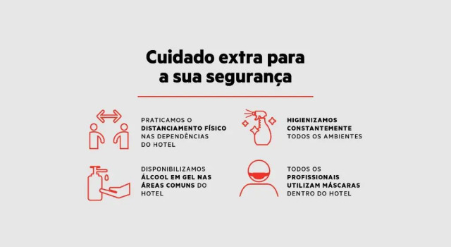 Номер Standard Compacto Hotel Alphaville Campinas