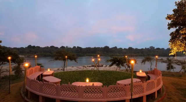 Двухместный номер Standard с видом на бассейн Bundelkhand Riverside