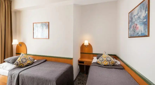 Standard Einzel Zimmer Hotel Troja
