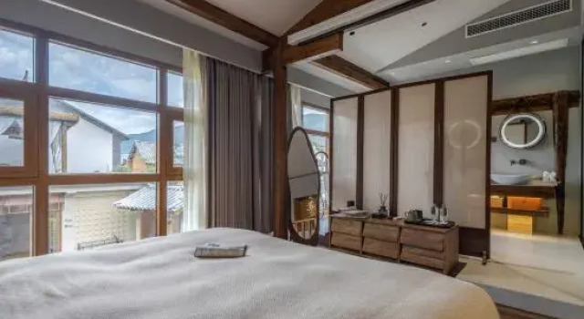 Люкс Du'an·Shiguangliyoufeng Designer Smart Inn (Dali Shaxi Ancient Town Branch)