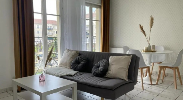 Apartment 1 bedroomed with Balcony 10min from Disneyland Paris