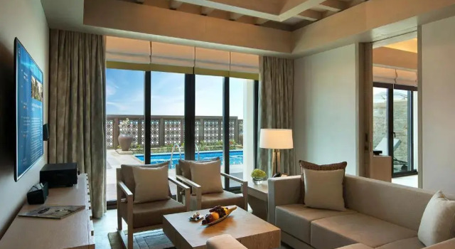Пляжная вилла с бассейном c 1 комнатой Saadiyat Rotana Resort and Villas