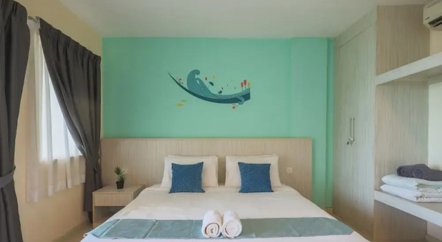 Двухместный номер Deluxe с балконом и с видом на море AnyLodge Waterfront Marina Island Pangkor-Lumut