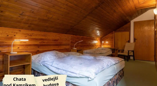 Кровать в общем номере Depandance Malá Morávka - Karlov pod Pradědem
