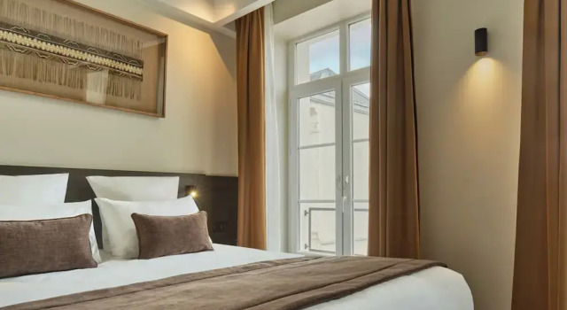 Номер Comfort The Originals Boutique, Hôtel 3 étoiles Les Coulisses du Théâtre, Saint-Quentin