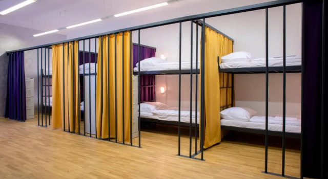 Кровать в общем номере (женский номер) Hostel Tresor