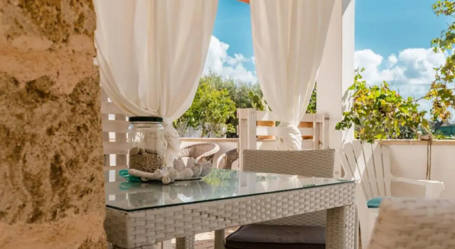 Studio mit Gartenblick Villa Rilù