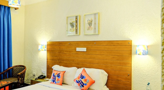 Номер Deluxe с балконом и с видом на море Bambolim Beach Resort