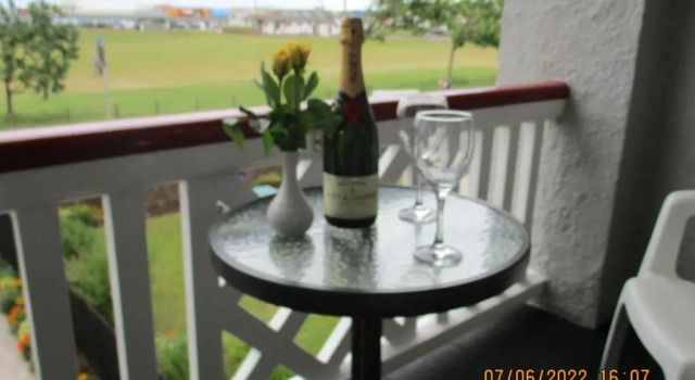 Standard Casal quarto varanda e com vista para o mar Sefton Lodge