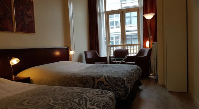 1 yatak odası Standart üç kişilik oda Hotel Bor Scheveningen