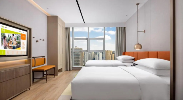 Двухместный номер Standard Home2 Suites by Hilton Chongqing Yubei