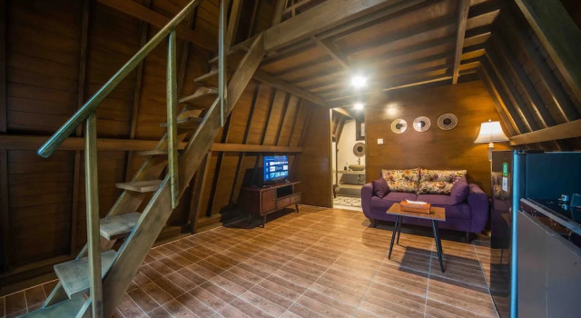 Rumah Kayu Tatiya Villa, Rezervovat Vila Chaty v Bali, Chalupa