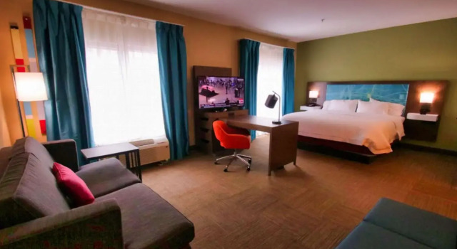 Двухместный люкс Hampton Inn & Suites Jacksonville Beach Boulevard/Mayo Clinic
