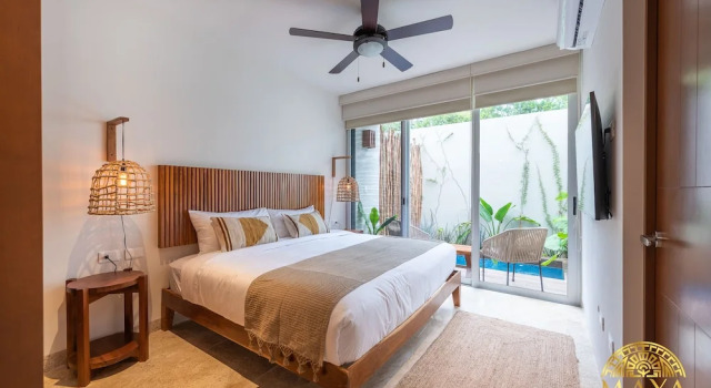 Апартаменты Deluxe NHOA 108B Lux 1BR Condo Plunge Pool in Aldea Zama