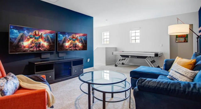 Near Disney/universal Lazy River & Waterslides! Video Games / Game Room SSV, Забронировать Дом для отпуска Виллы Давенпорт, Вилла