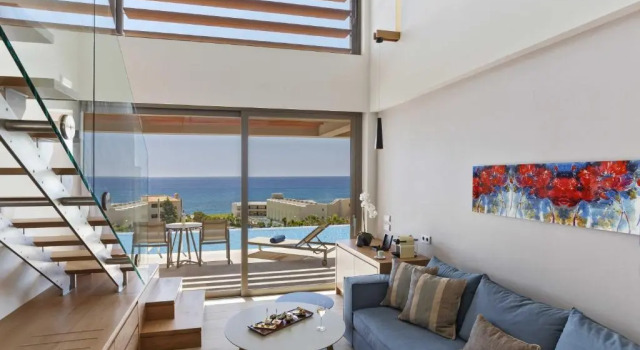 Люкс Premium Дуплекс с видом на море Atlantica Imperial Residences