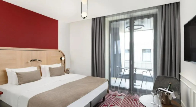 Двухместный номер Standard с балконом Hotel Oktogon Haggenmacher by Continental Group