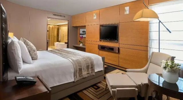 Двухместный люкс Deluxe Отель Hilton Beijing Wangfujing