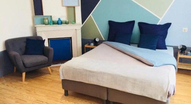 Номер Deluxe Chambres dhotes Les Nuits Pastel
