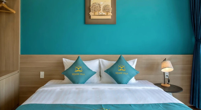 Номер Deluxe с балконом и с видом на город Square Villa Hoi An