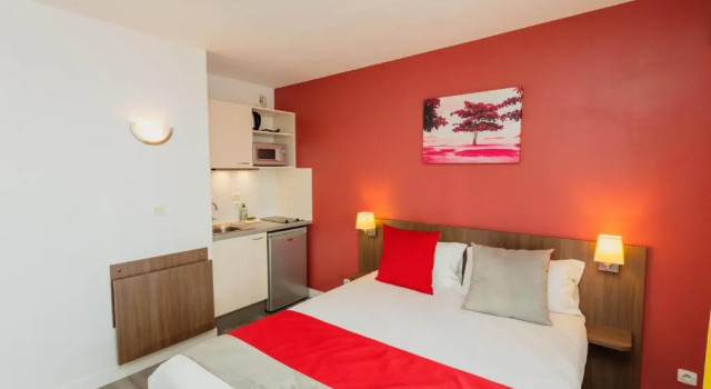 Студия Business Appart-Hôtel Mer & Golf City Perpignan Centre