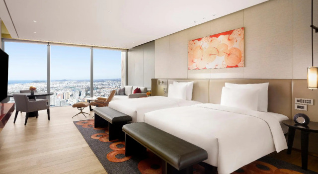 Двухместный номер с видом на город Grand Hyatt Jeju