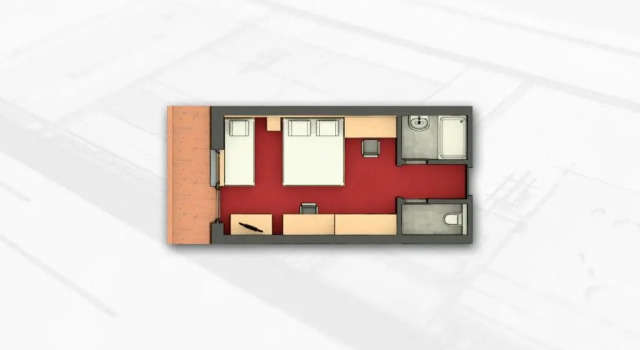 Двухместный номер Standard с балконом Hotel Haflingerhof