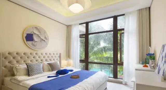 Люкс Deluxe Sanya Yalong Bay Life Spring Swimming Pool Holiday Apartment