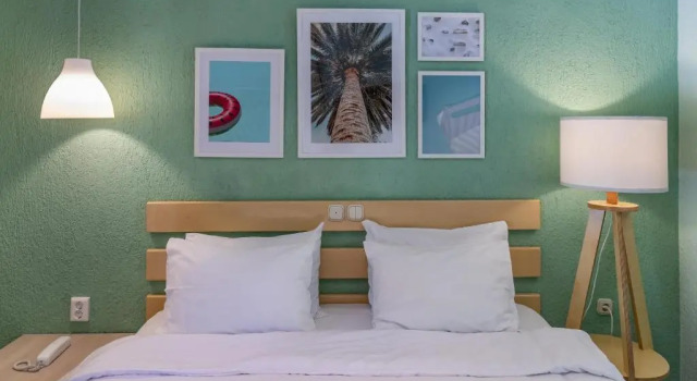 Двухместный номер Standard с видом на бассейн Panormos Beach Hotel Skopelos