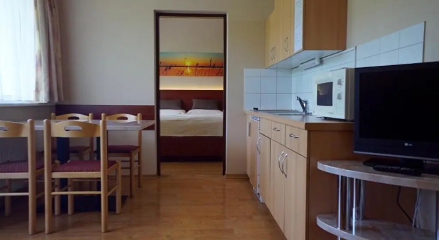 Апартаменты c 1 комнатой с частичным видом Appartement Alpensee