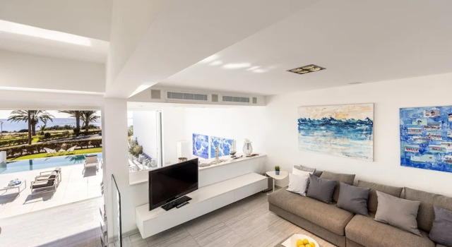 Protaras Elaia Luxury Seafront Villa, Book Villa Hotels in Protaras with Parking, near Neolithic Settlement, Parking