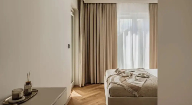 Апартаменты Comfort с балконом и с видом на внутренний двор Electra Apartments