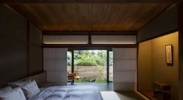 Четырёхместный люкс Momoyama Onsen Tsukimikan