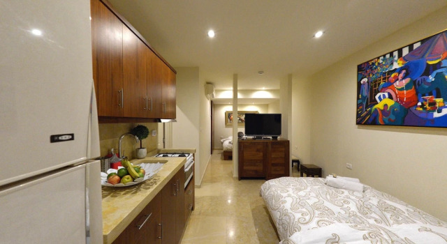 Suite cuádruple De lujo con vista al jardín La Villa Eilat