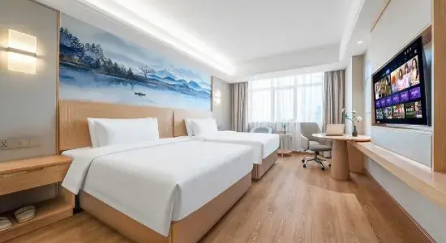 Семейный люкс Deluxe Vienna International Hotel Taizhou Wenling Branch