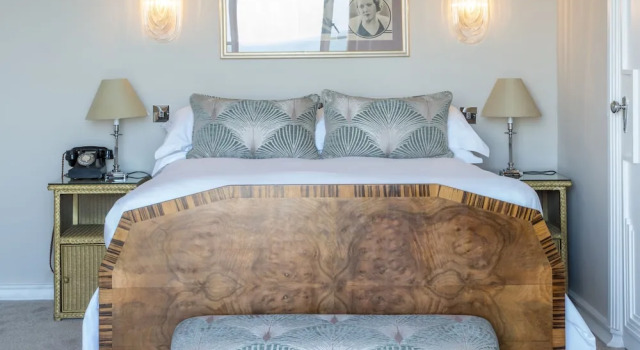Люкс Grand с балконом Burgh Island Hotel