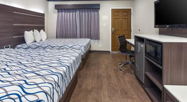 Четырёхместный номер Standard Oak Park Motel