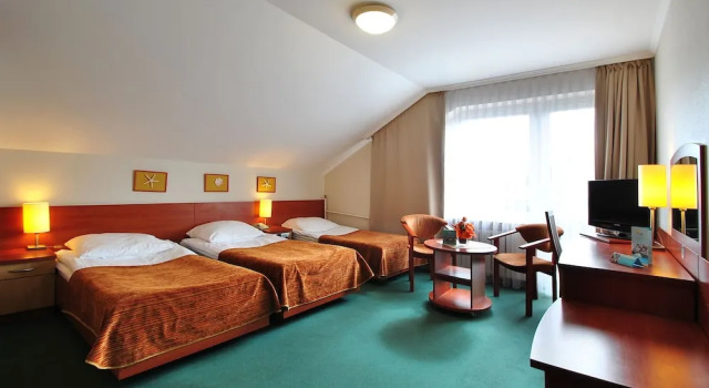 Трёхместный номер Standard с балконом Hotel La Siesta & Medical Spa