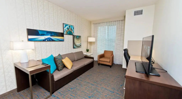 Четырёхместный люкс c 1 комнатой Residence Inn by Marriott Austin Southwest