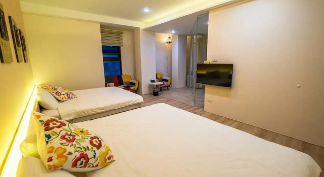 Camera quadrupla Deluxe 1 camera da letto con balcone ING Spa B&B