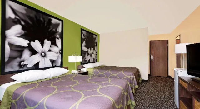 Номер Standard Super 8 by Wyndham Muncie/Ball St. College Area